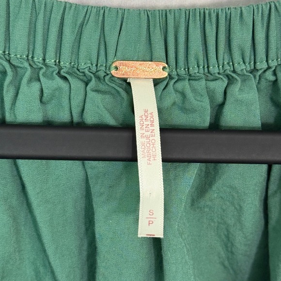 Free People Bring The Bubble Crop Top S Ruffle Coquette flirty Festival Mermaid - Picture 4 of 9